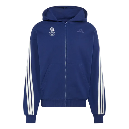 adidas Hoodie Adidas x Team GB  Full Zip Hoodie - Navy - Adults