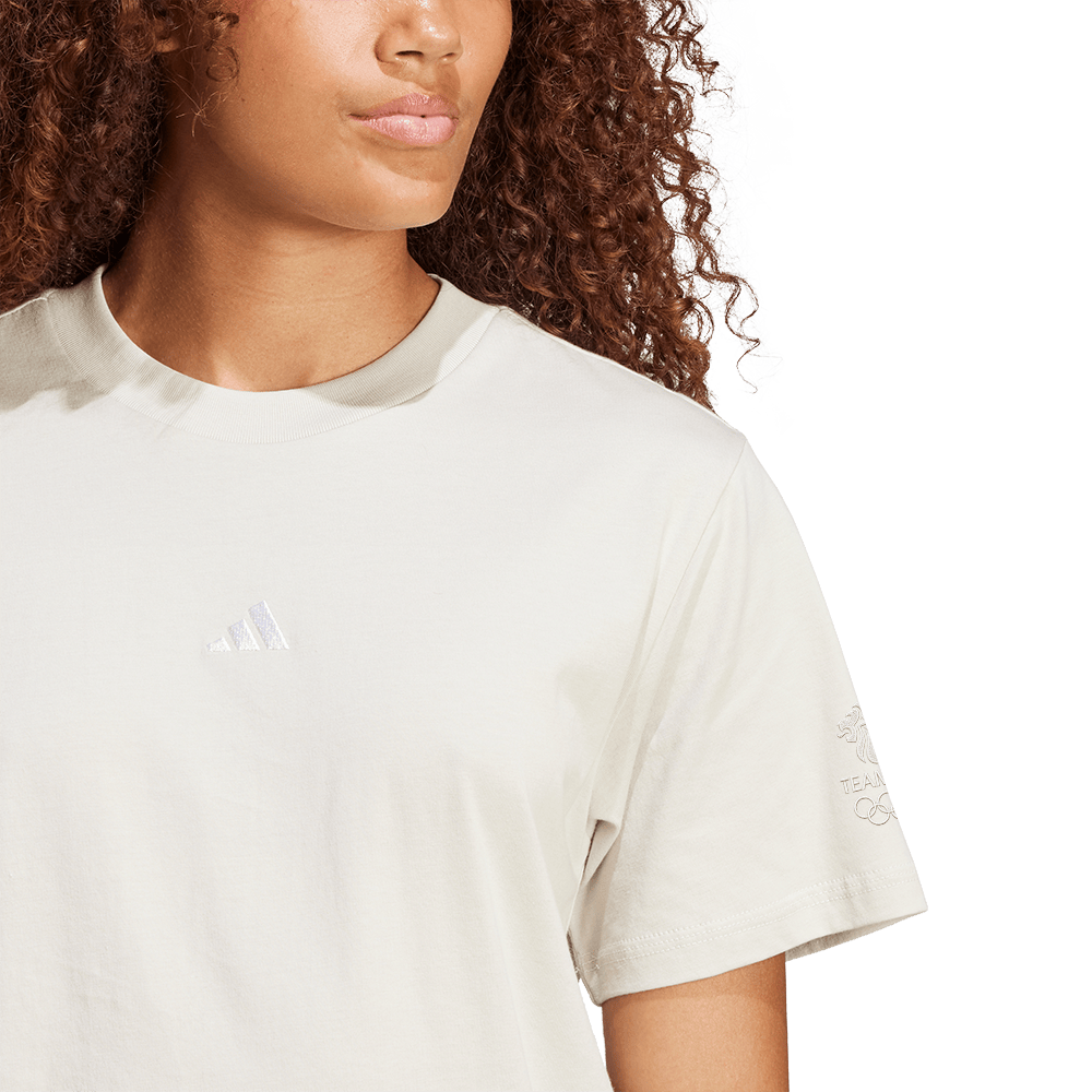 Team GB adidas x Team GB T-shirt - Beige - Womens
