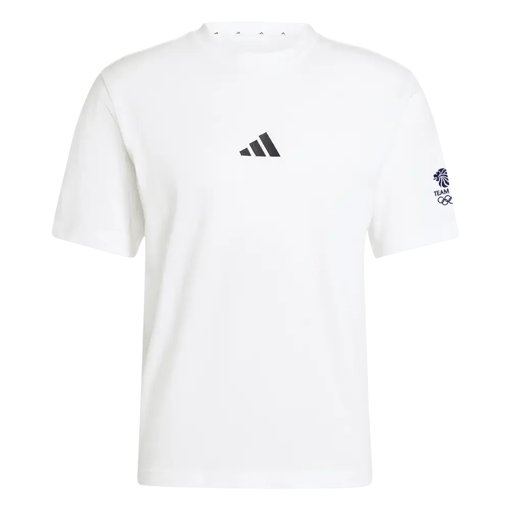 adidas T-Shirt Adidas x Team GB  T-Shirt - White - Adults