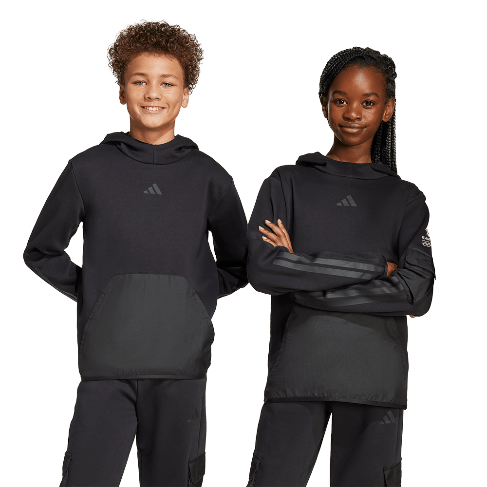 Team GB adidas x Team GB Utility Hoodie - Charcoal - Junior