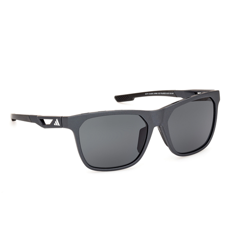 adidas SP0091 Sunglasses - Matte blacksmoke polarized