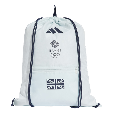 TeamGB Adidas White Drawstring Bag