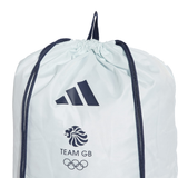 TeamGB Adidas White Drawstring Bag