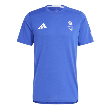 adidas Team GB Village T-Shirt Blue running top 