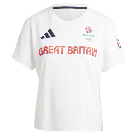adidas Team GB Women's Podium T-Shirt White 