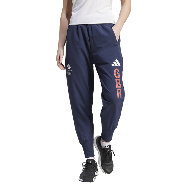 adidas Team GB Women's Presentation Trousers Navy