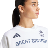 adidas Team GB Women's Village Sweatshirt white 
