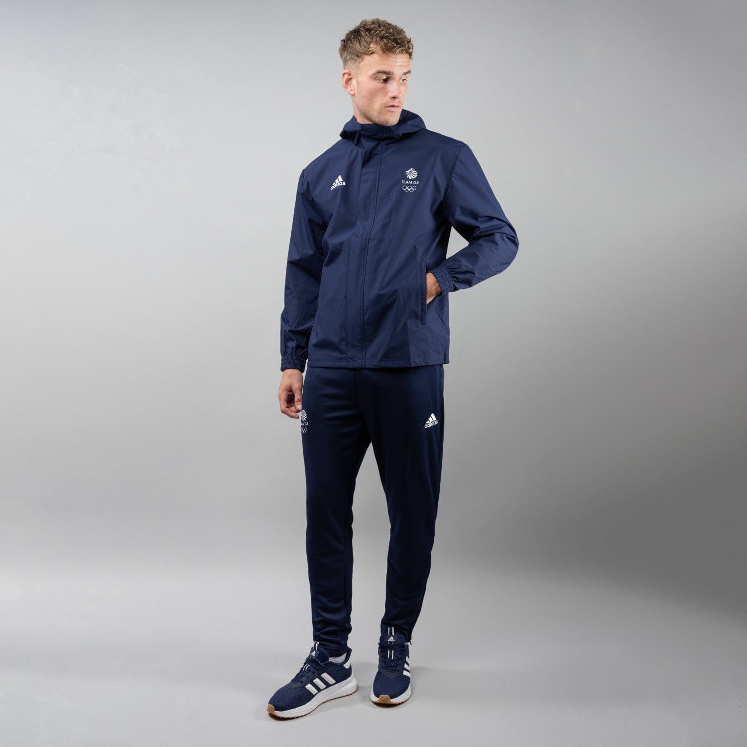 Adult adidas Team GB All Weather Jacket - Navy