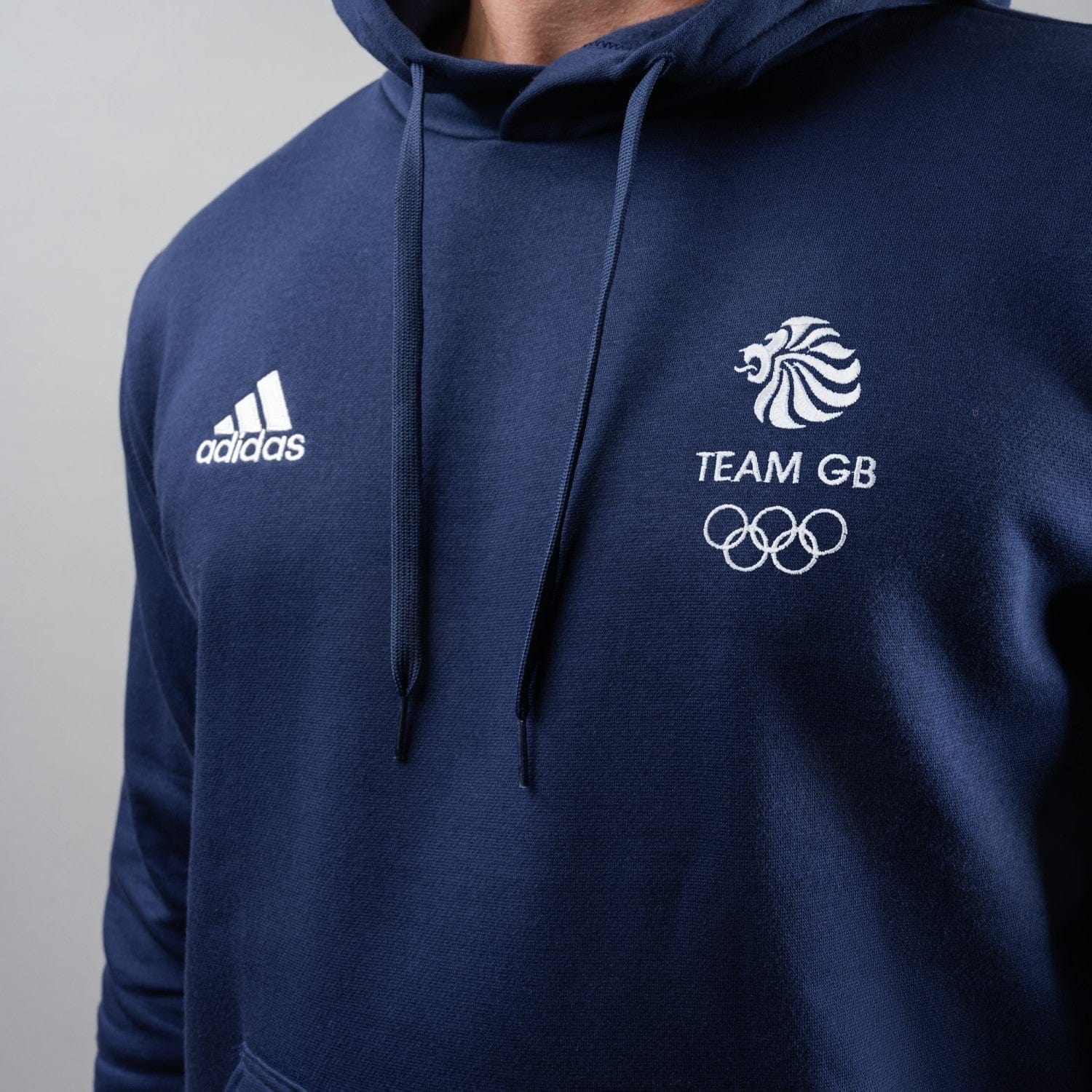 Adult adidas Team GB Hoodie - Navy