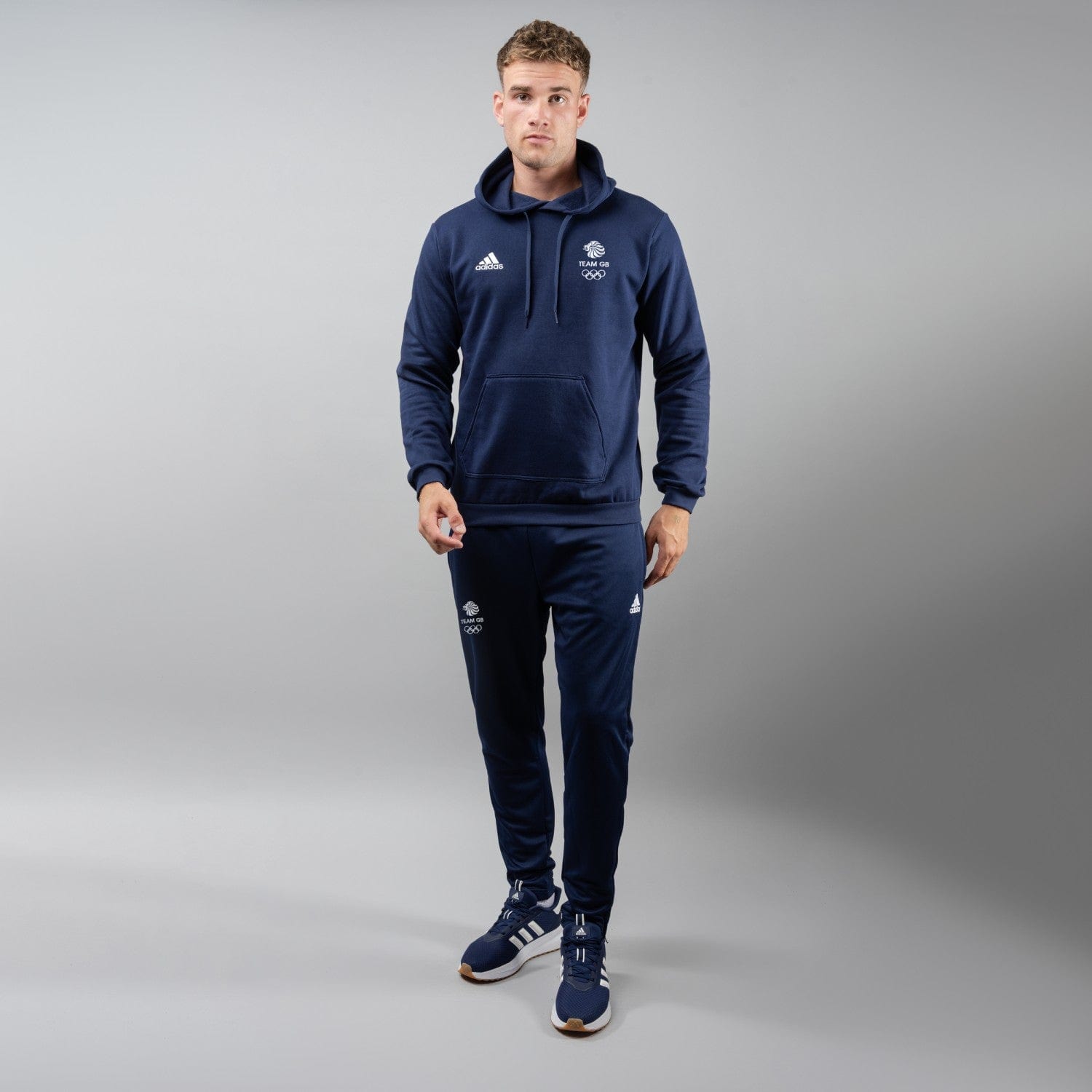 adidas Hoodie Adult adidas Team GB Hoodie  - Navy