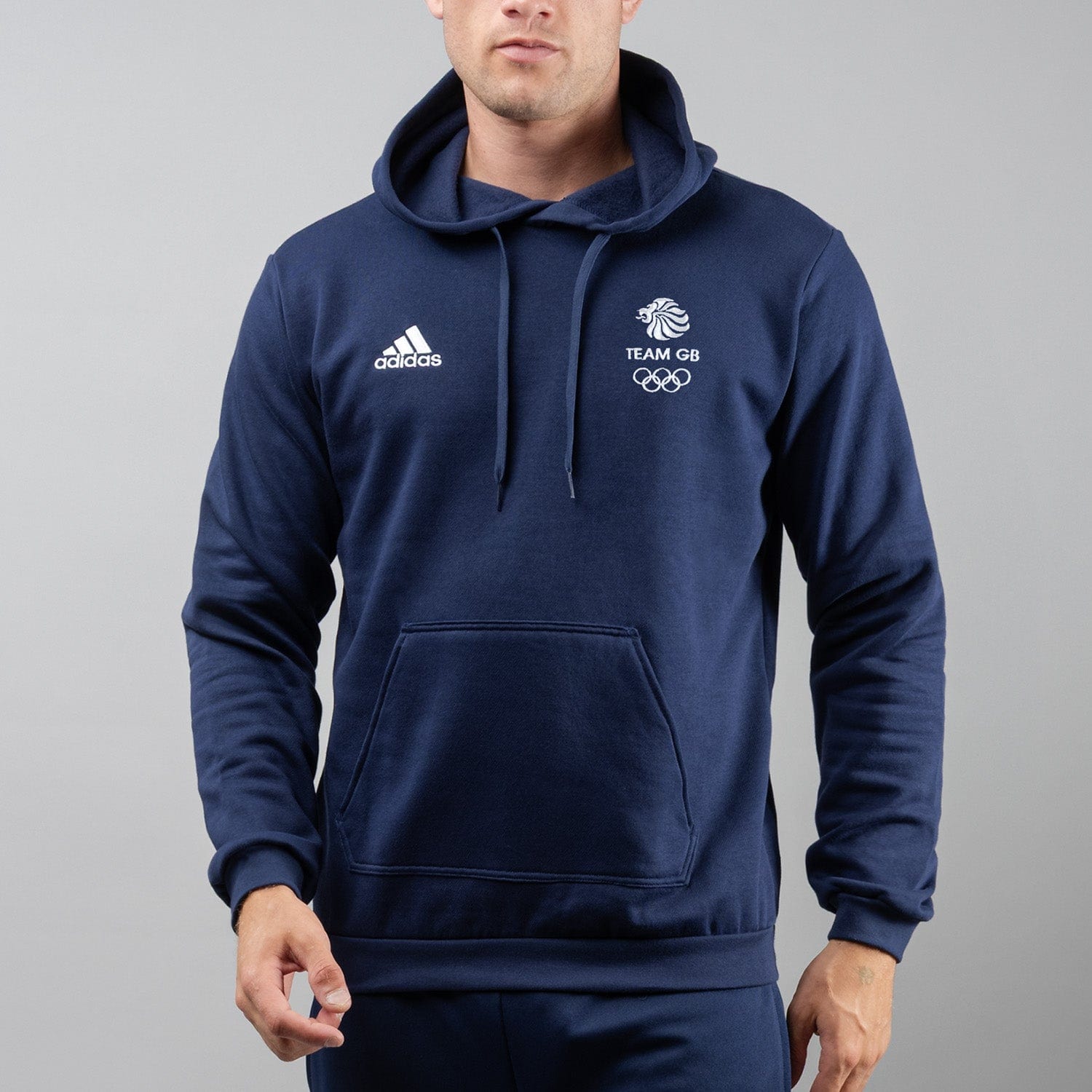 adidas Hoodie Adult adidas Team GB Hoodie  - Navy
