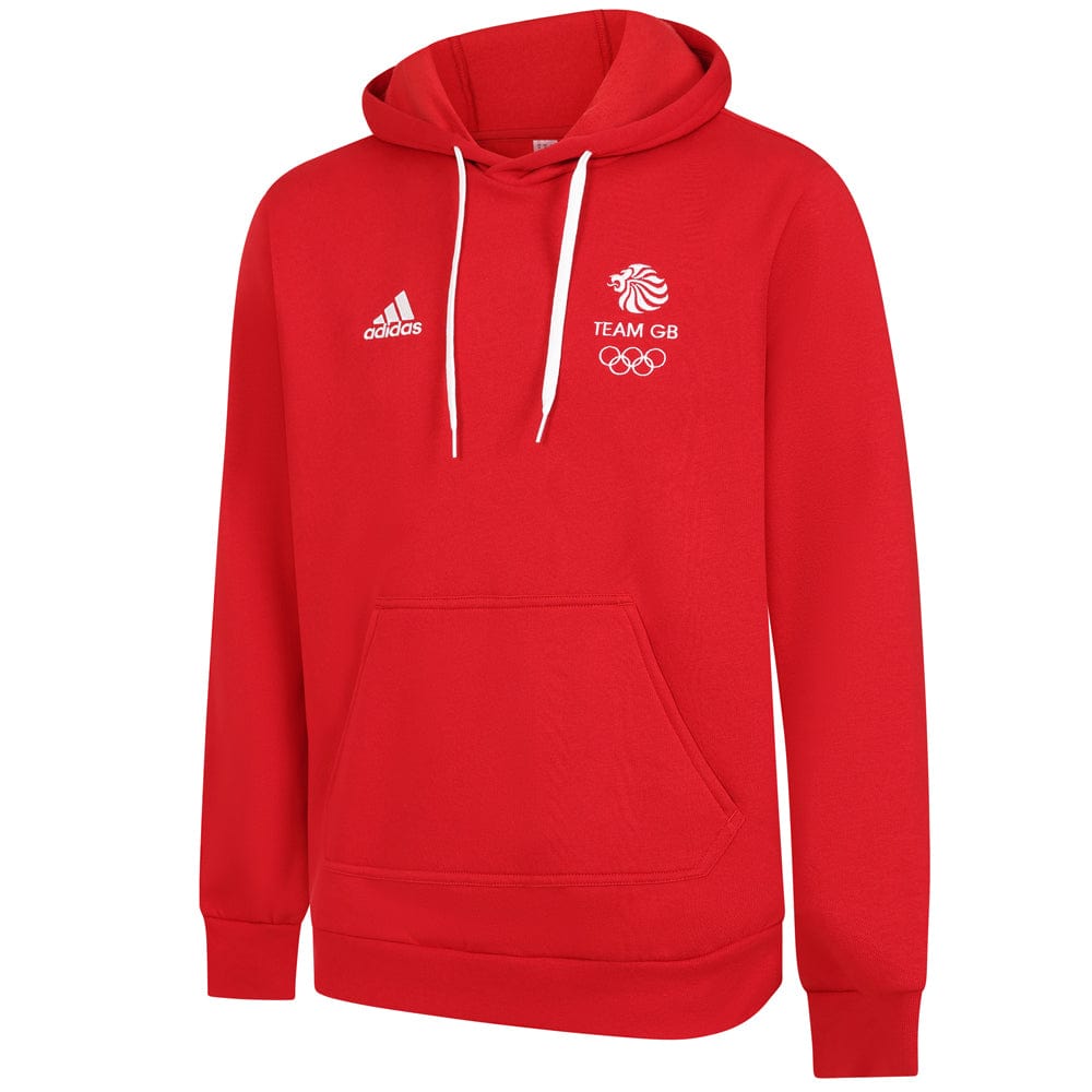 adidas Hoodie Adult adidas Team GB Hoodie  - Red