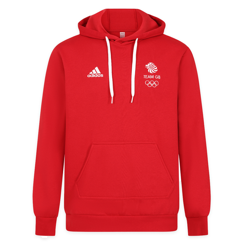adidas Hoodie Adult adidas Team GB Hoodie  - Red