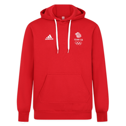 adidas Hoodie Adult adidas Team GB Hoodie  - Red