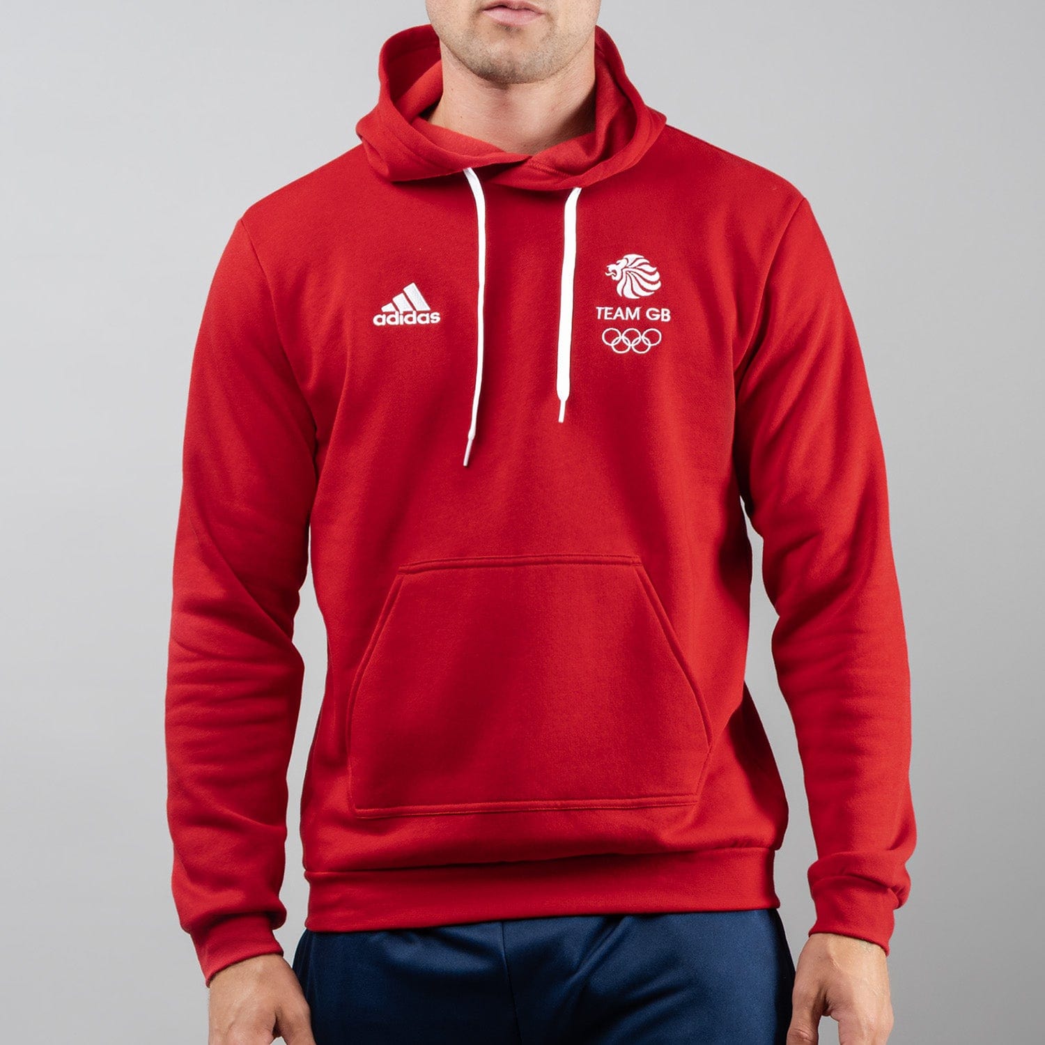 adidas Hoodie Adult adidas Team GB Hoodie  - Red