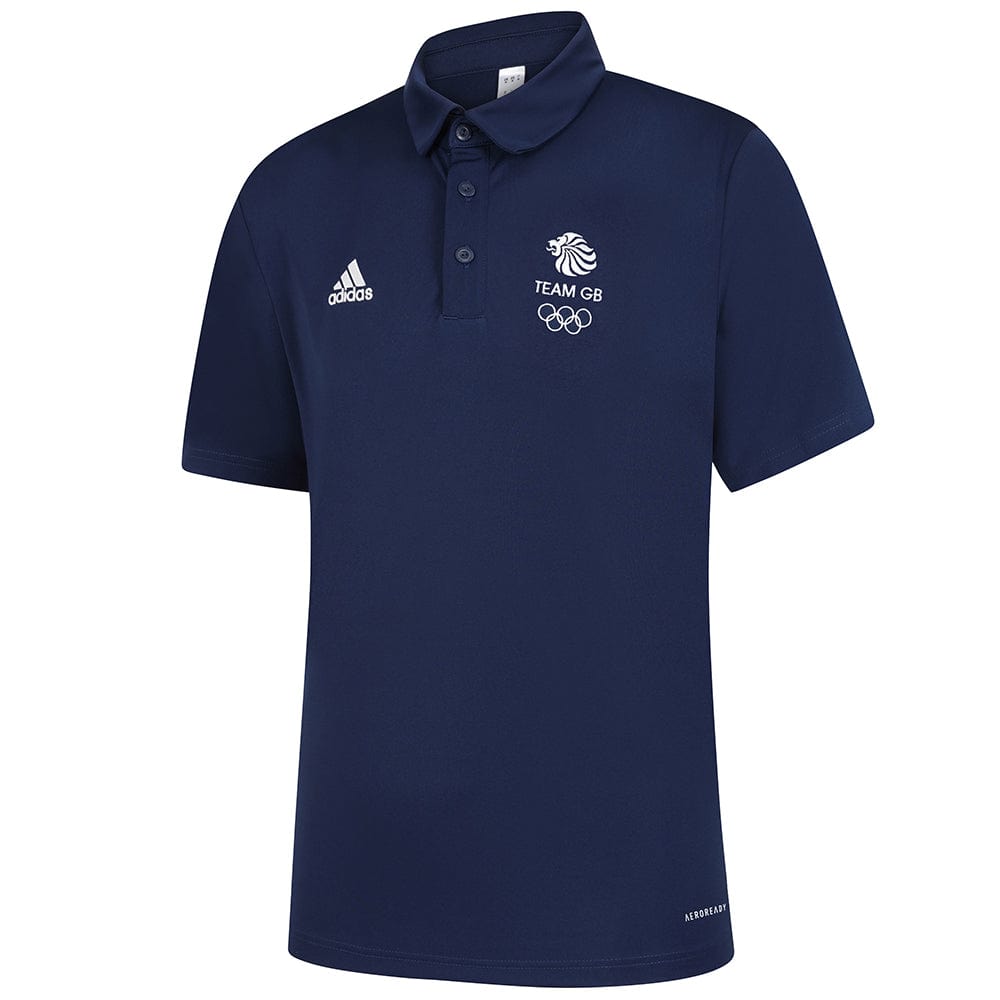Adult adidas Team GB Polo - Navy