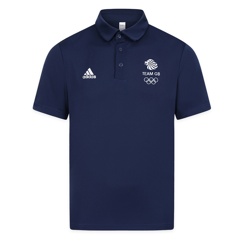 adidas Polo Shirt Adult adidas Team GB Polo - Navy