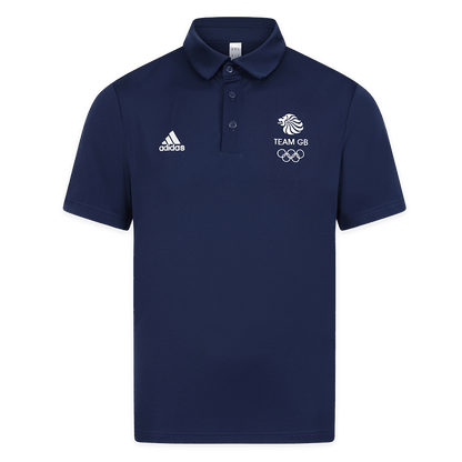 adidas Polo Shirt Adult adidas Team GB Polo - Navy