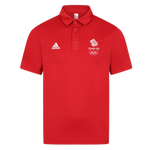 adidas Polo Shirt Adult adidas Team GB Polo  - Red
