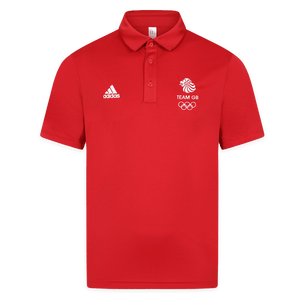 adidas Polo Shirt Adult adidas Team GB Polo  - Red