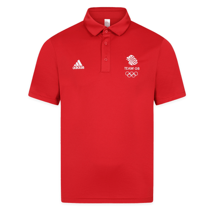 adidas Polo Shirt Adult adidas Team GB Polo  - Red