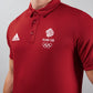 adidas Polo Shirt Adult adidas Team GB Polo  - Red