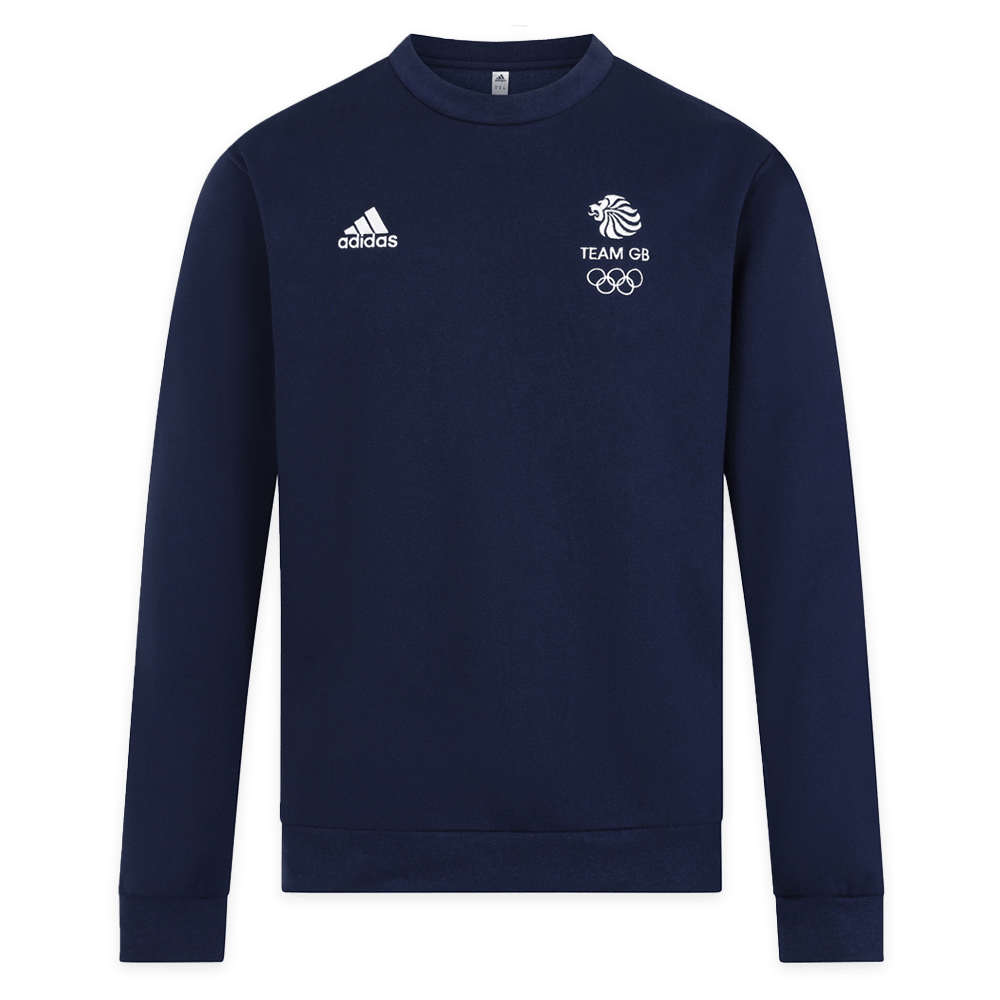adidas Sweatshirt Adult adidas Team GB Sweat Top  - Navy