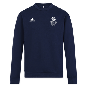 adidas Sweatshirt Adult adidas Team GB Sweat Top  - Navy