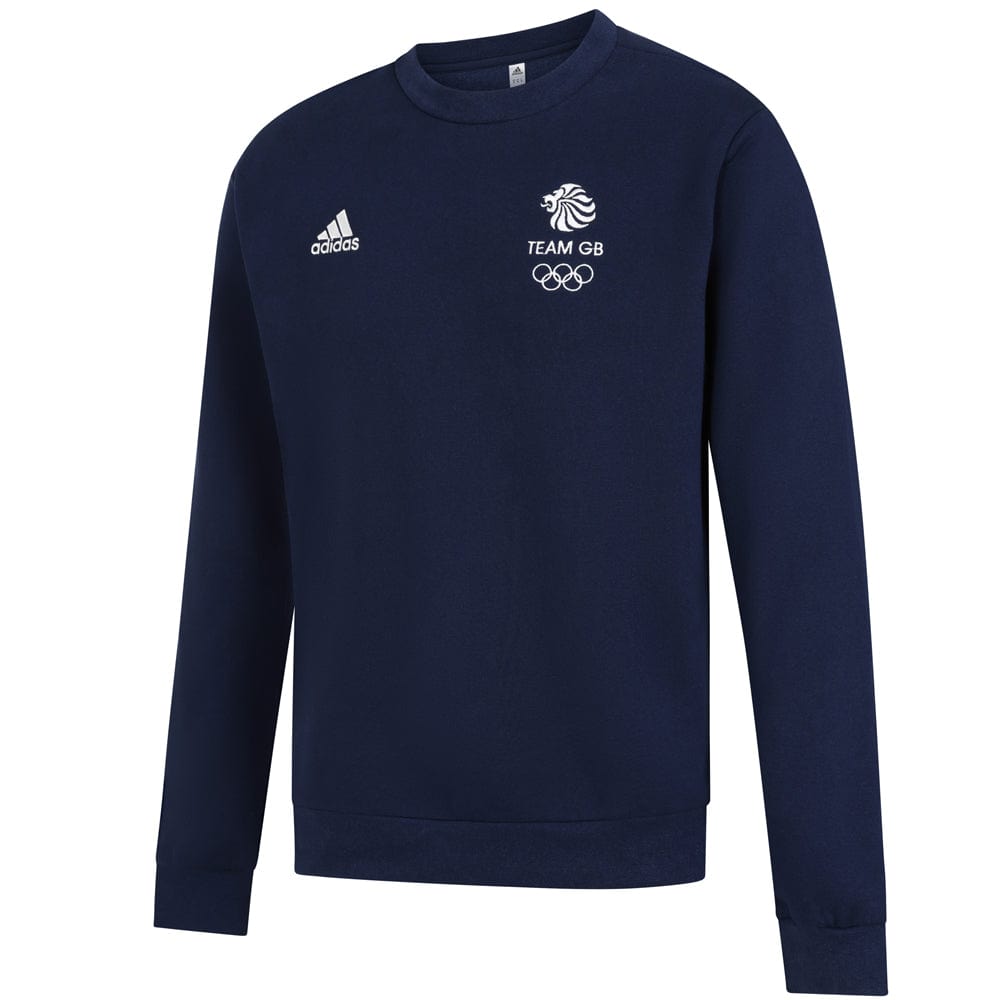 adidas Sweatshirt Adult adidas Team GB Sweat Top  - Navy