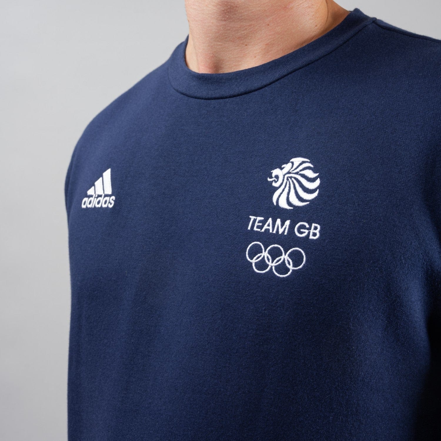 adidas Sweatshirt Adult adidas Team GB Sweat Top  - Navy