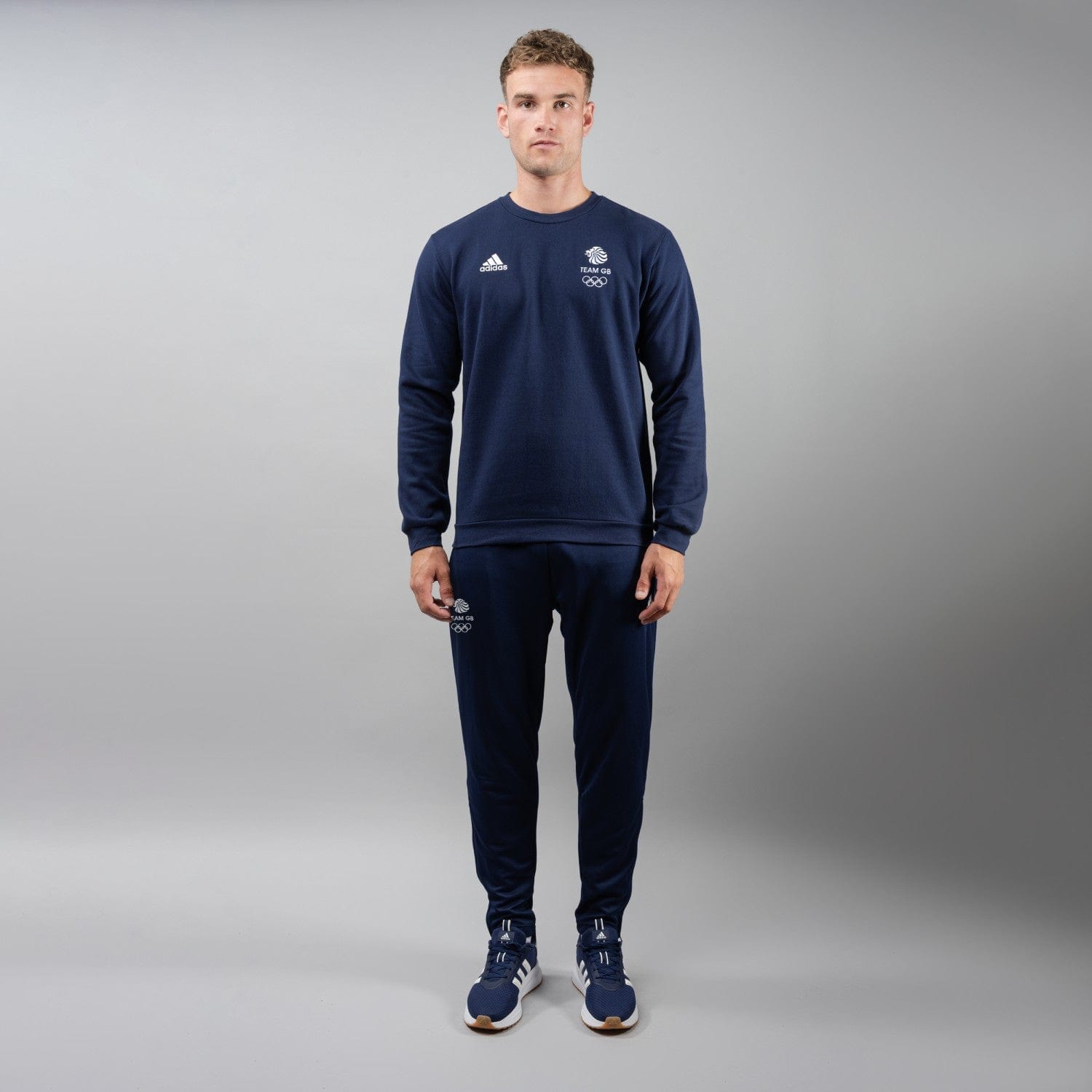 adidas Sweatshirt Adult adidas Team GB Sweat Top  - Navy