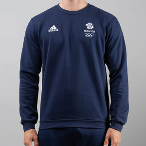 adidas Sweatshirt Adult adidas Team GB Sweat Top  - Navy