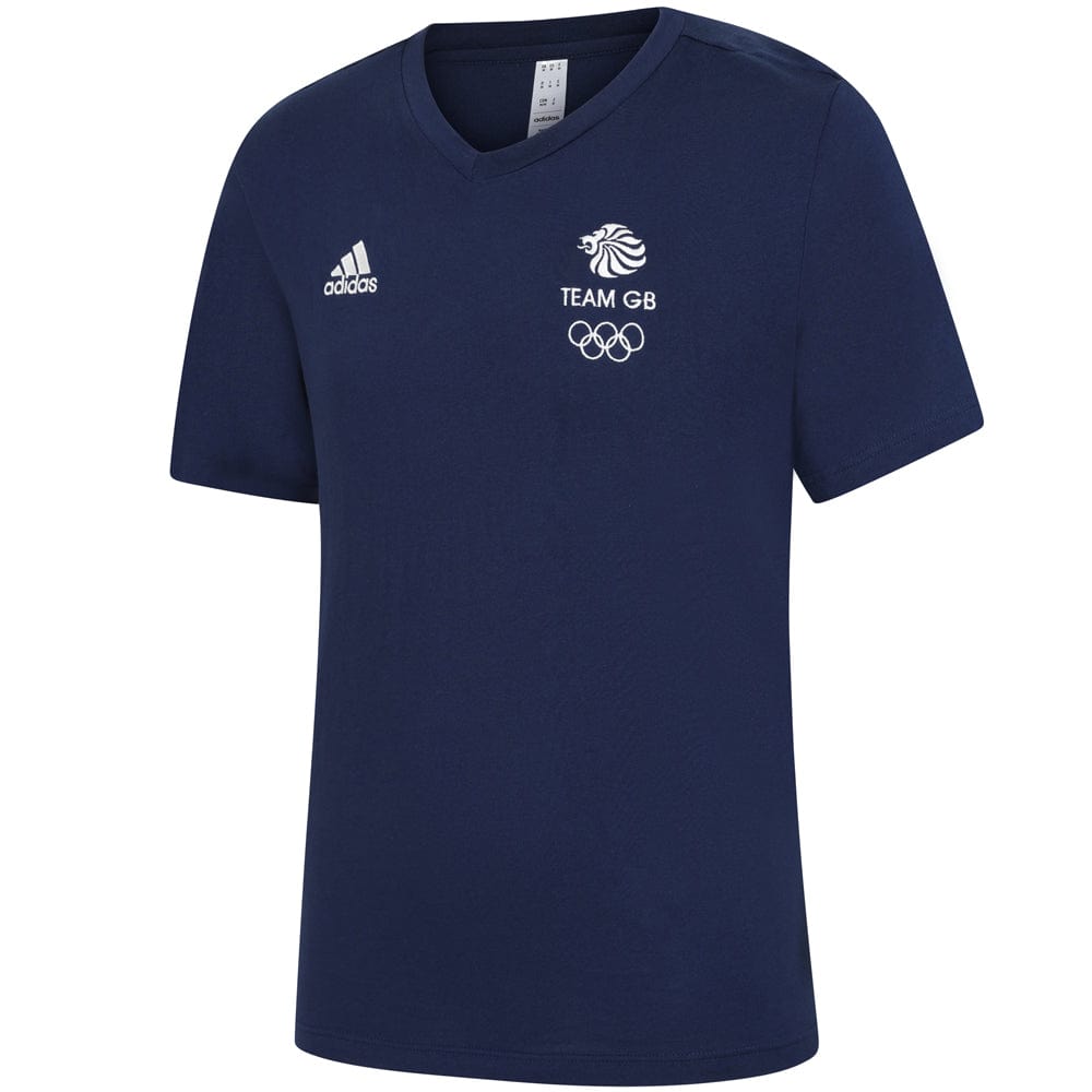 adidas T-Shirt Adult adidas Team GB T-Shirt  - Navy
