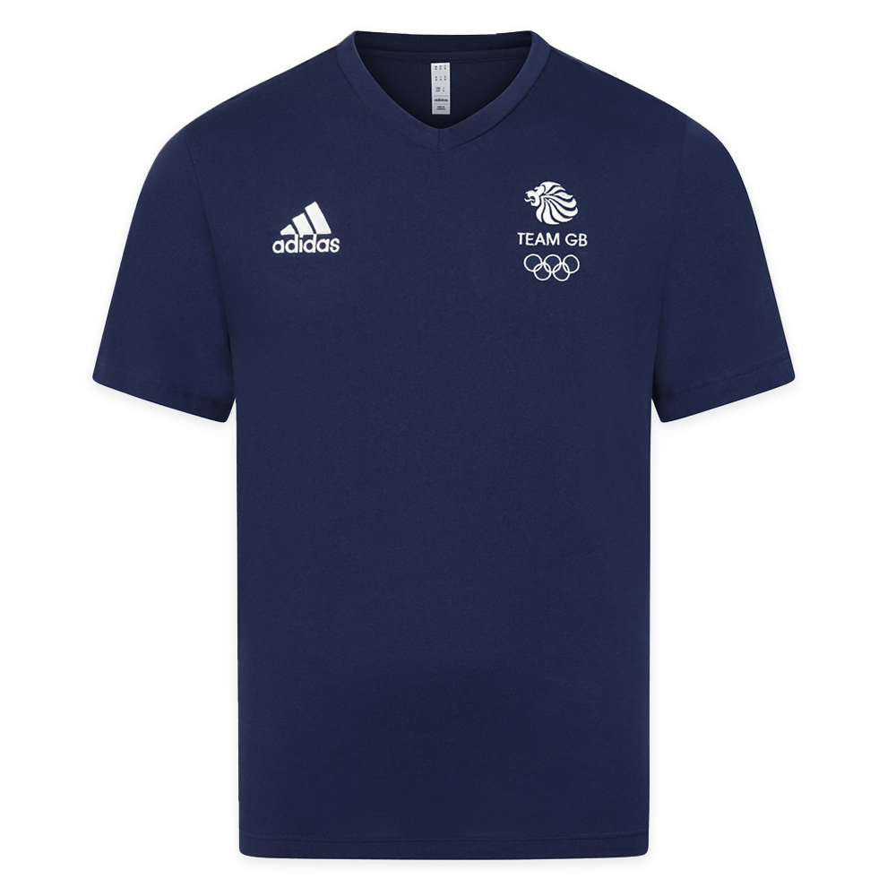 adidas T-Shirt Adult adidas Team GB T-Shirt  - Navy