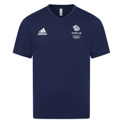 adidas T-Shirt Adult adidas Team GB T-Shirt  - Navy