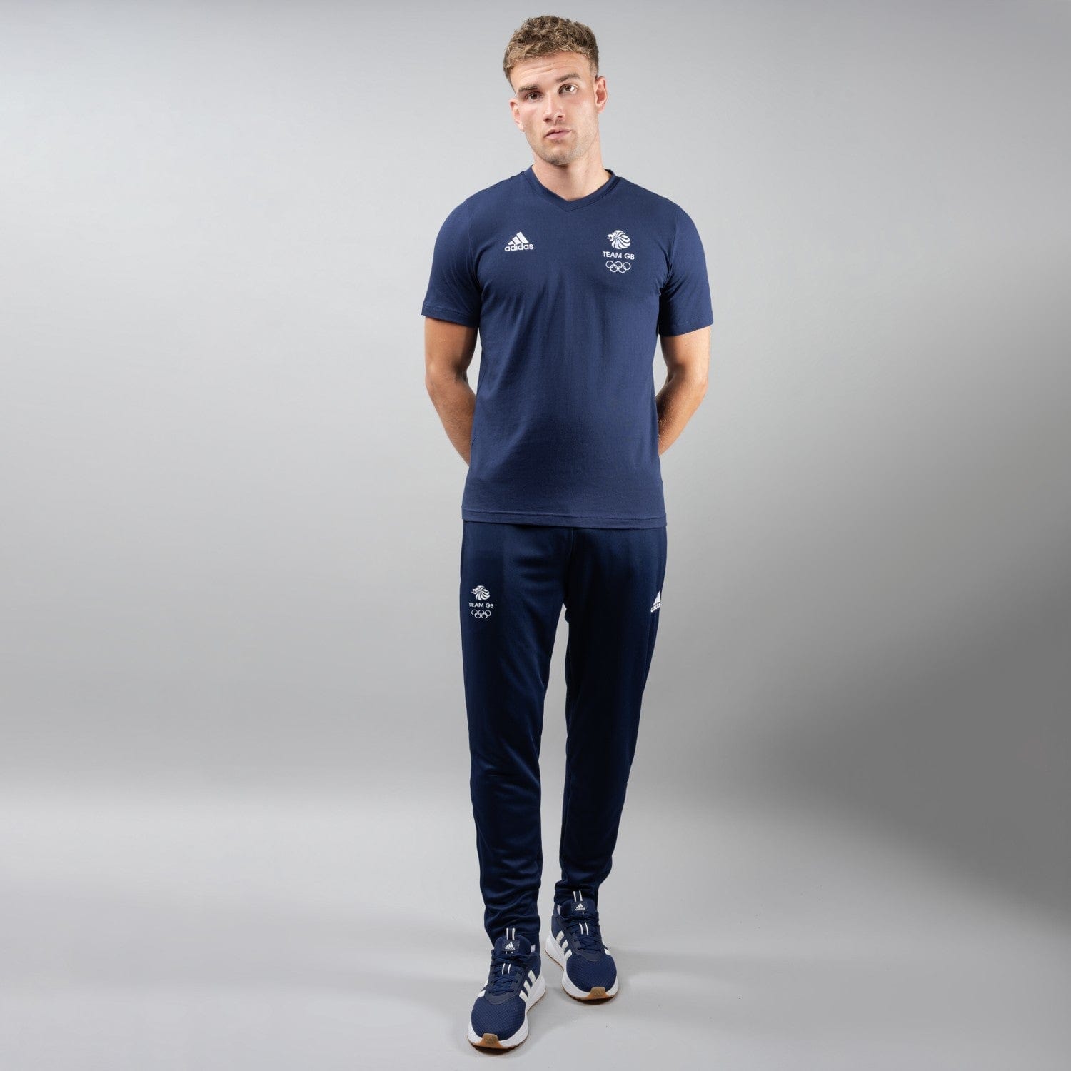 adidas T-Shirt Adult adidas Team GB T-Shirt  - Navy