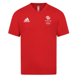 adidas T-Shirt Adult adidas Team GB T-Shirt  - Red