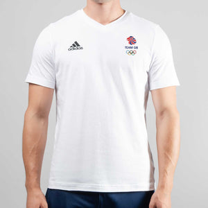 adidas T-Shirt Adult adidas Team GB T-Shirt  - White