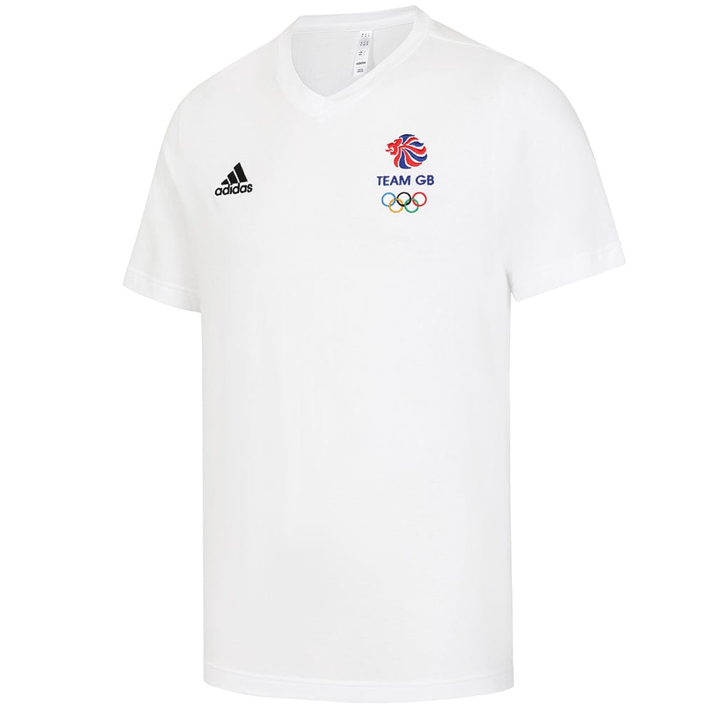 adidas T-Shirt Adult adidas Team GB T-Shirt  - White
