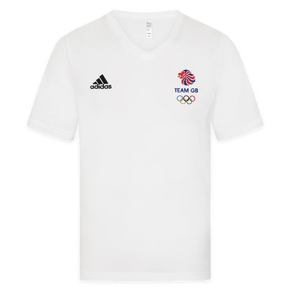 adidas T-Shirt Adult adidas Team GB T-Shirt  - White