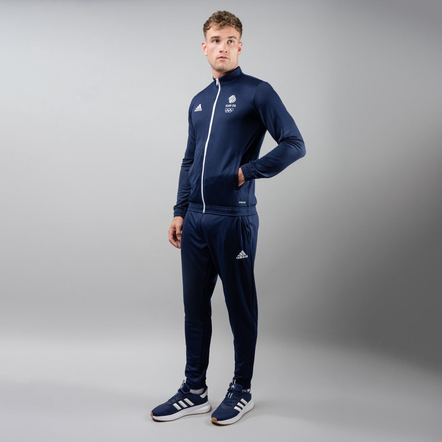 adidas Track Top Adult adidas Team GB Track Top  - Navy