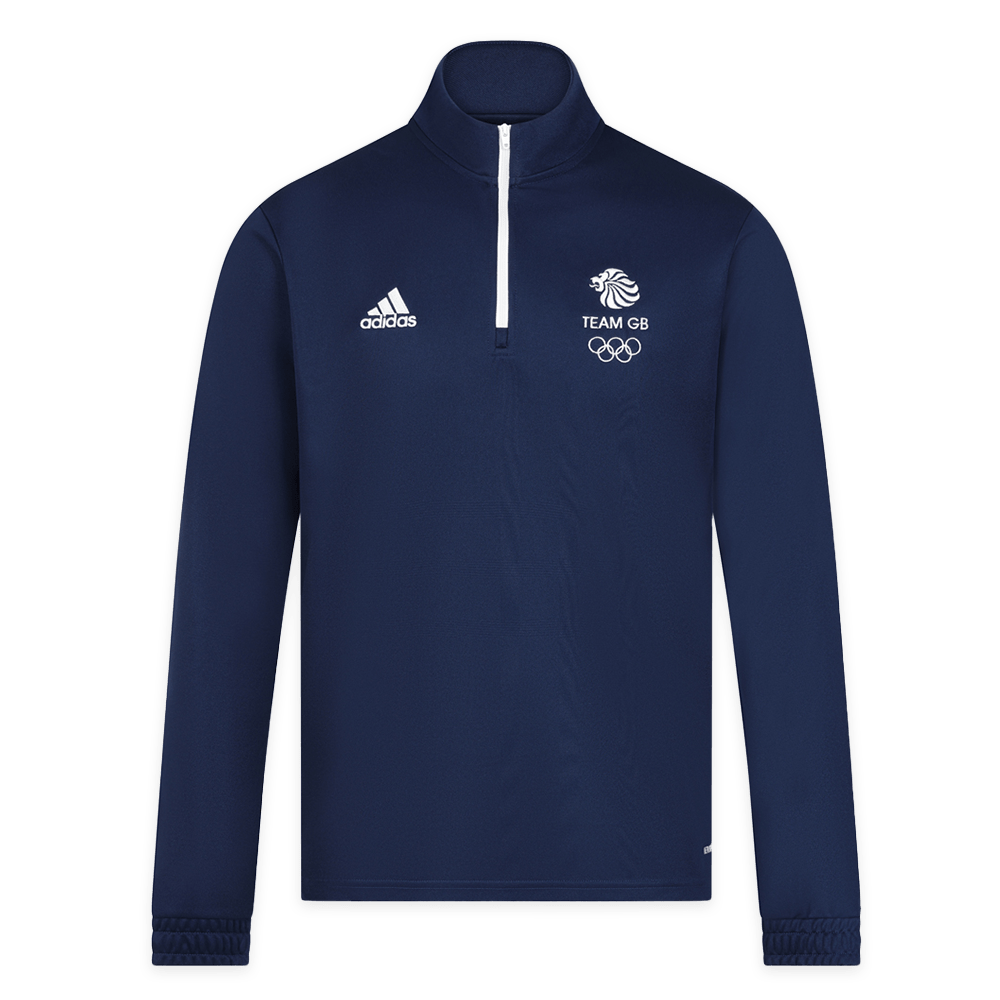 adidas Midlayer Adult adidas Team GB Training Top  - Navy