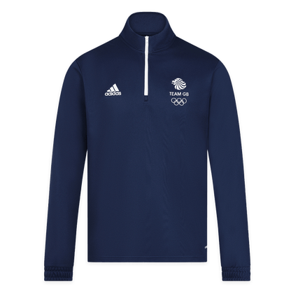 adidas Midlayer Adult adidas Team GB Training Top  - Navy
