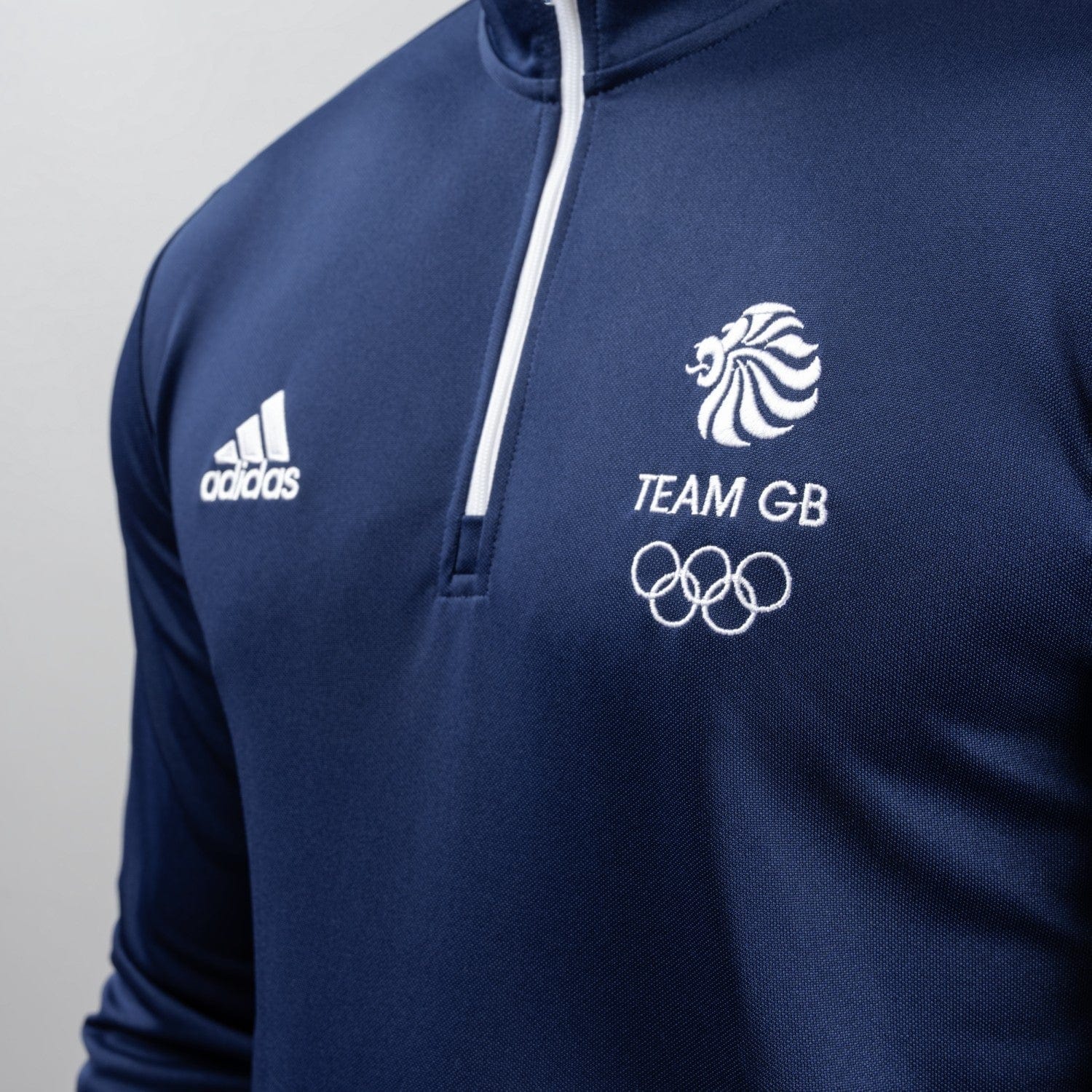 adidas Midlayer Adult adidas Team GB Training Top  - Navy
