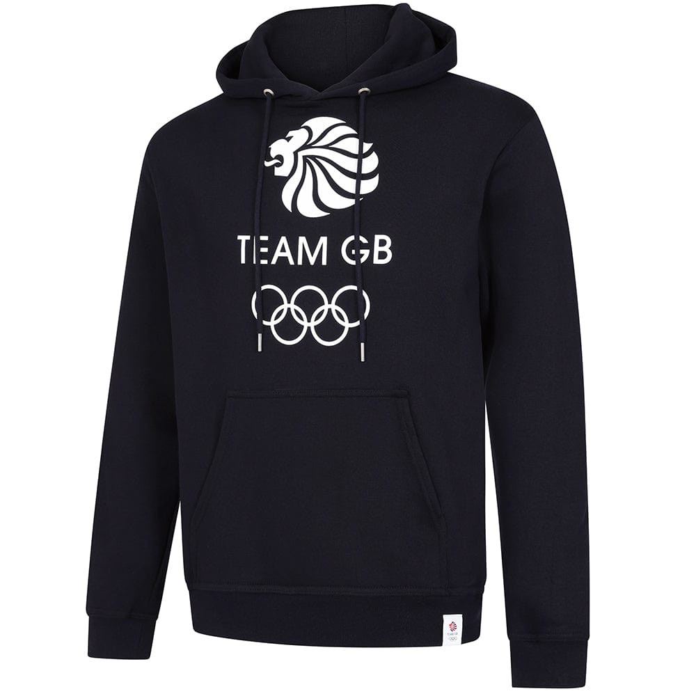 Team GB Hoodie Adult Team GB Core Logo Hoodie - Navy