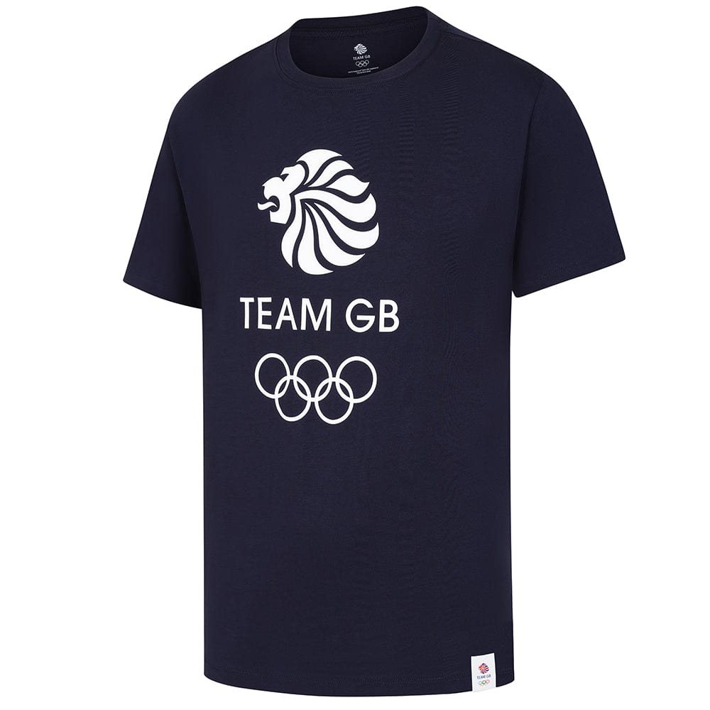 Team GB T-Shirt Adult Team GB Core Logo Tee - Navy