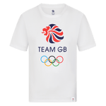 Team GB T-Shirt Adult Team GB Core Logo Tee - White