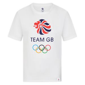 Team GB T-Shirt Adult Team GB Core Logo Tee - White