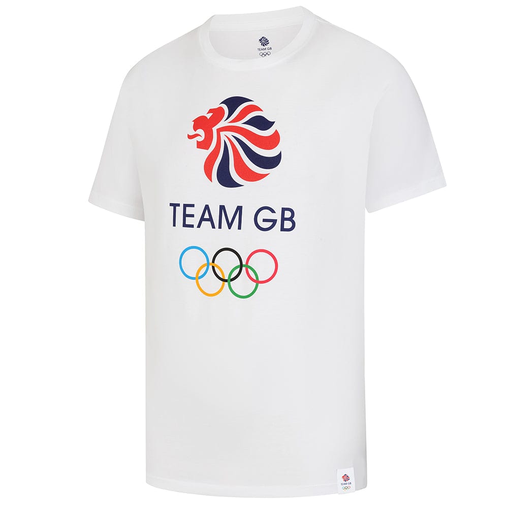 Team GB T-Shirt Adult Team GB Core Logo Tee - White