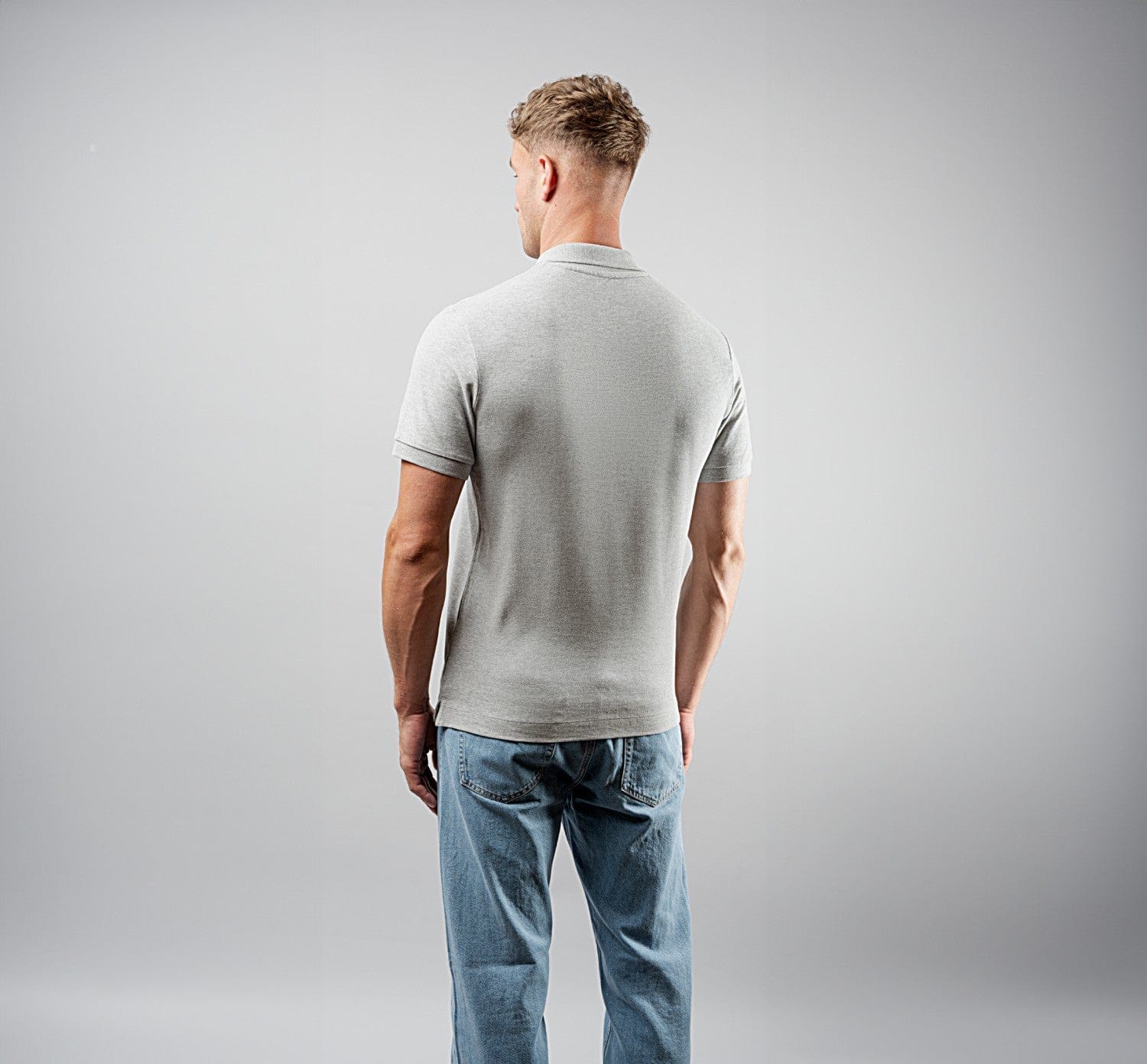 Team GB Polo Shirt Adult Team GB Mono Lion Polo  - Grey